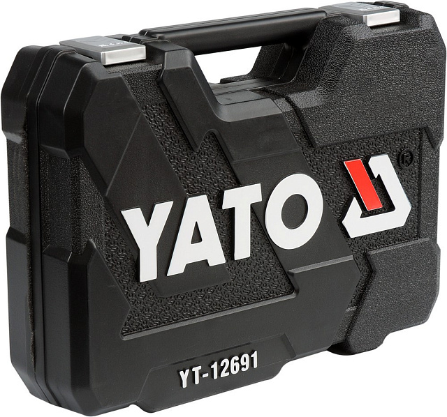 YT-12691 Набор инструмента 1/2″, 1/4″  (82пр.) CrV Yato