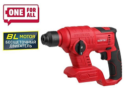 Аккум. перфоратор WORTEX CRH 1810 в кор. ALL1 XLT SOLO БЕСЩЕТ., 18 В, 1.2 Дж, 20 мм (18.0 В, БЕСЩЕТОЧНЫЙ, БЕЗ АКБ и З/У, 1.2 Дж, вес 1,14 кг)
