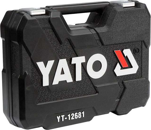 Набор инструмента 1/2″, 1/4″  (94пр.) CrV Yato, YT-12681