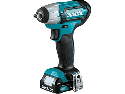 Аккум. ударный гайковерт MAKITA TW 140 DWAE в чем. (10.8 В, 2 акк., 2.0 А/ч Li-Ion, посадочн. квадрат 3/8 ", 140 Нм, вес 1.1 кг)