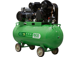 Компрессор ECO AE-1005-B1 ременной (380 л/мин, 8 атм, ременной, масляный, ресив. 100 л, 220 В, 2.20 кВт)