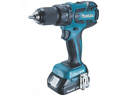 Аккум. ударная дрель-шуруповерт MAKITA LXT DHP 459 SYE в чем. (18.0 В, 2 акк., 1.5 А/ч Li-Ion, 2 скор., 45 Нм, шурупы до 6 мм, сверление в металле до 13 мм)