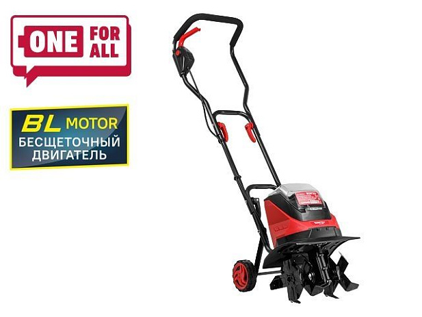 Культиватор аккумуляторный WORTEX CRC 3036 в кор. ALL1 XLT SOLO БЕСЩЁТ.ДВИГ., 18В+18В, шир. 30 см (БЕЗ АКБ И ЗУ)