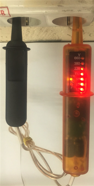 Указатель низкого напряжения 24-380В УНН ЗПМ Ф 24-380