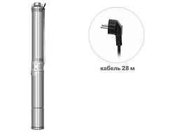 Насос скважинный центробежный GOOD WORK 3-2700/23-3/8 A&P (250 Вт, 3,6 м3/ч, 32м, 3" / 7,62 см)