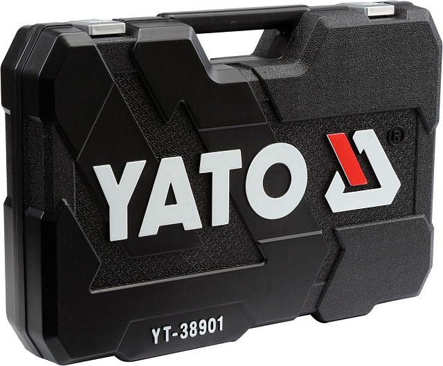 Набор инструмента 1/2″, 1/4″ XXL (122пр.) CrV Yato, YT-38901