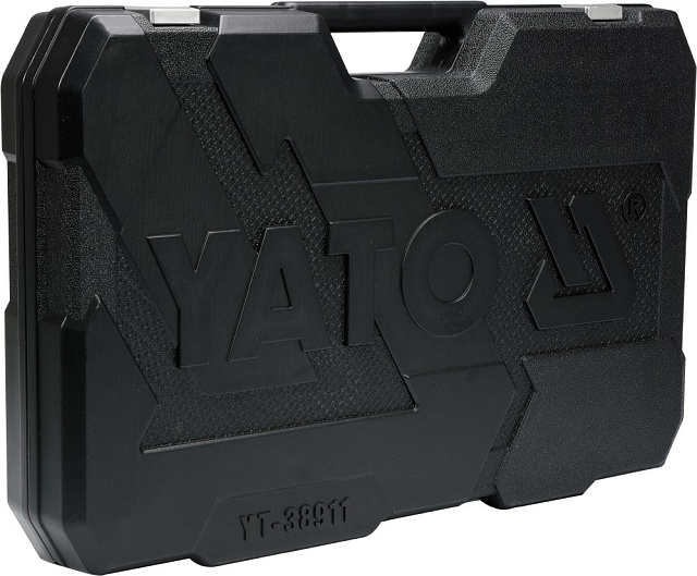 Набор инструмента 1/2″, 1/4″ (80пр.) CrV Yato, YT-38911